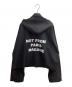 DROLE DE MONSIEUR (ドロール ド ムッシュ) クロップコーチジャケット ブラック サイズ:ＳＭ：6000円