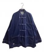 FreshServiceフレッシュサービス）の古着「DENIM KUNG-FU COVERALL」｜インディゴ