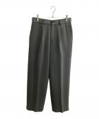N.HOOLYWOOD COMPILEエヌ.ハリウッドコンパイル）の古着「WIDE TAPERED EASY SLACKS　/　2222-PT06-098」｜グレー