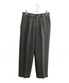 N.HOOLYWOOD COMPILE（エヌ.ハリウッドコンパイル）の古着「WIDE TAPERED EASY SLACKS　/　2222-PT06-098」｜グレー