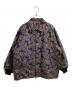 Needles　（ニードルズ）の古着「Coach Jacket - C/N/PE Gold Papillon Jq」｜パープル