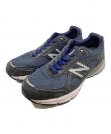 NEW BALANCE（ニューバランス）の古着「U990NV4 ローカットスニーカー」｜ネイビー