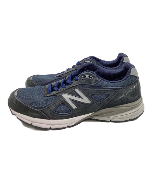 NEW BALANCE（ニューバランス）NEW BALANCE (ニューバランス) U990NV4 ローカットスニーカー ネイビー サイズ:28の古着・服飾アイテム