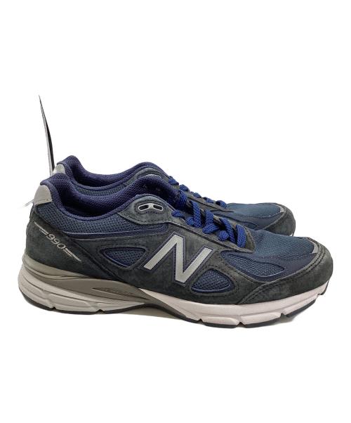 NEW BALANCE（ニューバランス）NEW BALANCE (ニューバランス) U990NV4 ローカットスニーカー ネイビー サイズ:28の古着・服飾アイテム