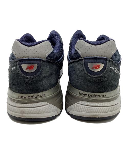 NEW BALANCE（ニューバランス）NEW BALANCE (ニューバランス) U990NV4 ローカットスニーカー ネイビー サイズ:28の古着・服飾アイテム