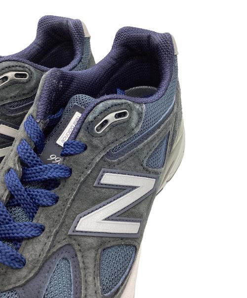 NEW BALANCE（ニューバランス）NEW BALANCE (ニューバランス) U990NV4 ローカットスニーカー ネイビー サイズ:28の古着・服飾アイテム