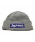 Supreme　（シュプリーム）の古着「Bandana Box Logo Beanie」｜グレー