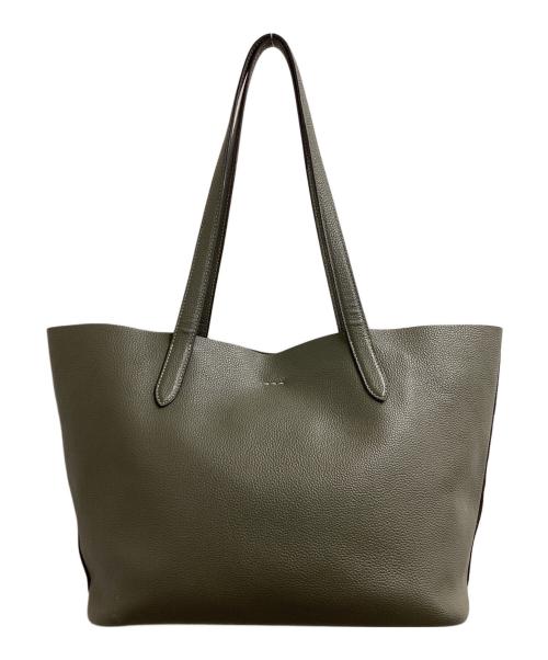 COACH（コーチ）COACH (コーチ) キャメロン ペブルド レザー トート / CC050 オリーブの古着・服飾アイテム