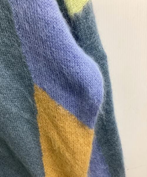 DIESEL（ディーゼル）DIESEL (ディーゼル) K-ARNEY モヘヤ混ニット マルチカラー サイズ:Sの古着・服飾アイテム