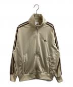 adidasアディダス）の古着「Firebirdトラックジャケット」｜ベージュ