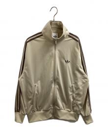 adidas（アディダス）の古着「Firebirdトラックジャケット」｜ベージュ