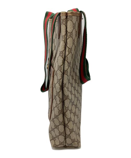 GUCCI（グッチ）GUCCI (グッチ) シェリーラインGGスプリームキャンバス トートバッグ ベージュの古着・服飾アイテム