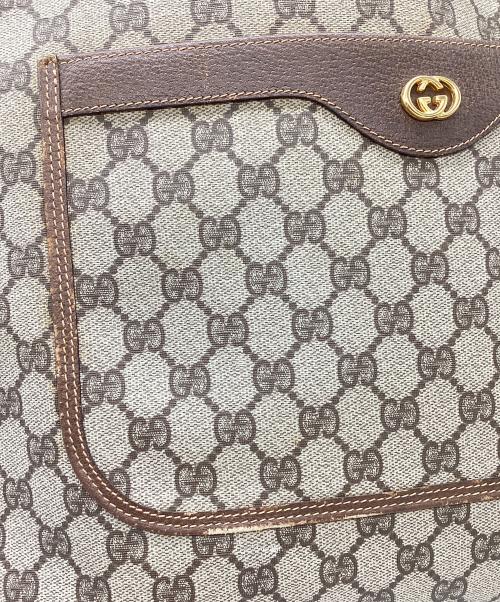 GUCCI（グッチ）GUCCI (グッチ) シェリーラインGGスプリームキャンバス トートバッグ ベージュの古着・服飾アイテム