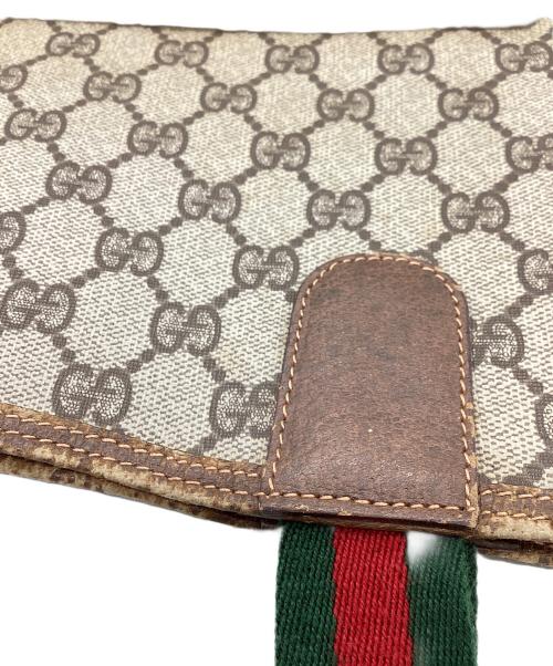 GUCCI（グッチ）GUCCI (グッチ) シェリーラインGGスプリームキャンバス トートバッグ ベージュの古着・服飾アイテム
