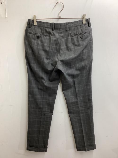 green label relaxing（グリーンレーベルリラクシング）green label relaxing (グリーンレーベルリラクシング) LANEROSSI BY Marzotto グレンチェックセットアップスーツ　/　3121-127-1982 グレー サイズ:48の古着・服飾アイテム