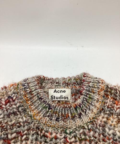 Acne studios（アクネ ストゥディオズ）ACNE STUDIOS (アクネ ストゥディオズ) チャンキーニット / ZORA MULTI PSS18 マルチカラー サイズ:XSの古着・服飾アイテム