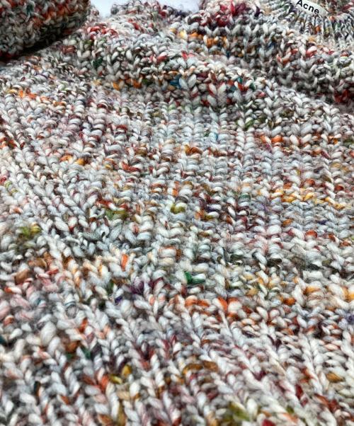 Acne studios（アクネ ストゥディオズ）ACNE STUDIOS (アクネ ストゥディオズ) チャンキーニット / ZORA MULTI PSS18 マルチカラー サイズ:XSの古着・服飾アイテム