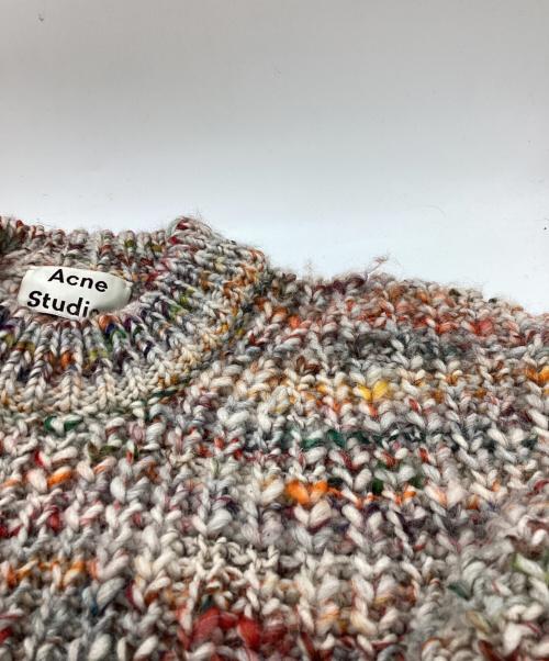 Acne studios（アクネ ストゥディオズ）ACNE STUDIOS (アクネ ストゥディオズ) チャンキーニット / ZORA MULTI PSS18 マルチカラー サイズ:XSの古着・服飾アイテム