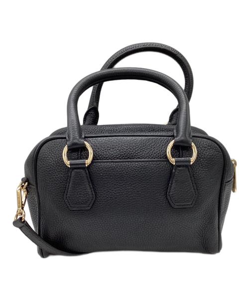 MICHAEL KORS（マイケルコース）MICHAEL KORS (マイケルコース) タッセル付2WAYショルダーバッグ ブラックの古着・服飾アイテム