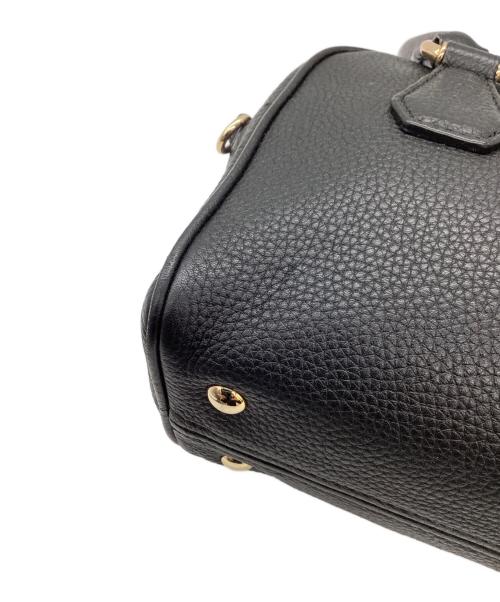 MICHAEL KORS（マイケルコース）MICHAEL KORS (マイケルコース) タッセル付2WAYショルダーバッグ ブラックの古着・服飾アイテム