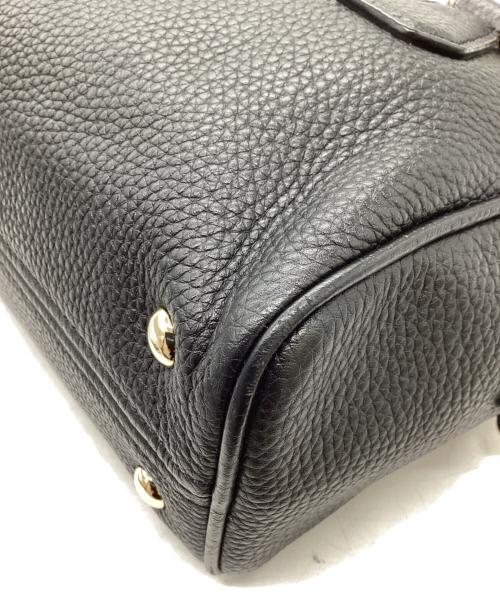 MICHAEL KORS（マイケルコース）MICHAEL KORS (マイケルコース) タッセル付2WAYショルダーバッグ ブラックの古着・服飾アイテム