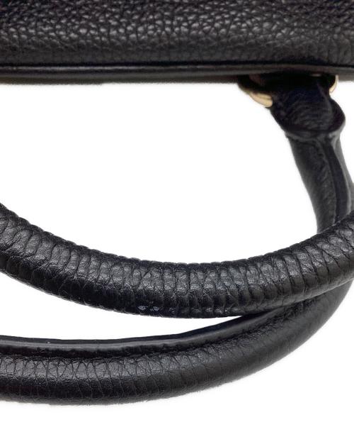 MICHAEL KORS（マイケルコース）MICHAEL KORS (マイケルコース) タッセル付2WAYショルダーバッグ ブラックの古着・服飾アイテム