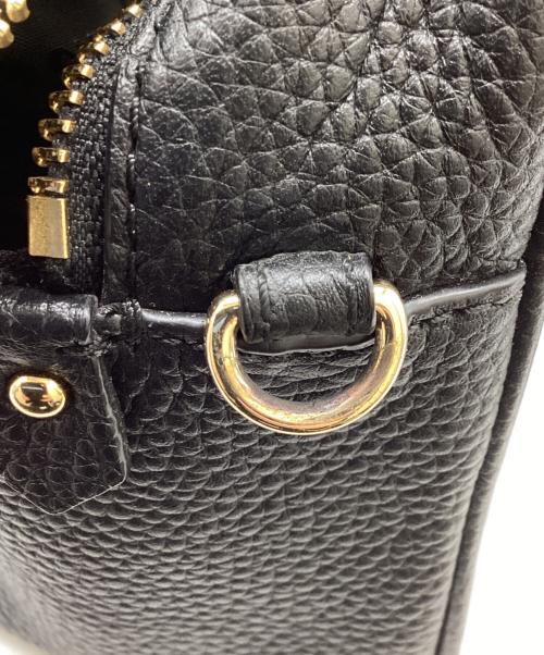 MICHAEL KORS（マイケルコース）MICHAEL KORS (マイケルコース) タッセル付2WAYショルダーバッグ ブラックの古着・服飾アイテム