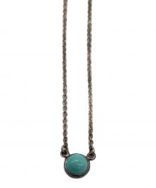 TIFFANY & Co.（ティファニー）の古着「バイザード1Pターコイズネックレス/エルサペレッティ」｜シルバー