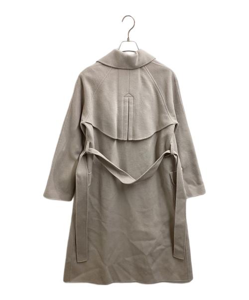 Diagram（ダイアグラム）Diagram (ダイアグラム) カシミヤ混 ガウントレンチリバーコート ベージュ サイズ:36の古着・服飾アイテム