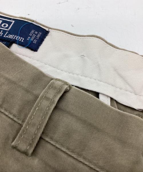 POLO RALPH LAUREN（ポロ・ラルフローレン）POLO RALPH LAUREN (ポロ・ラルフローレン) チノパン ベージュ サイズ:38/32の古着・服飾アイテム