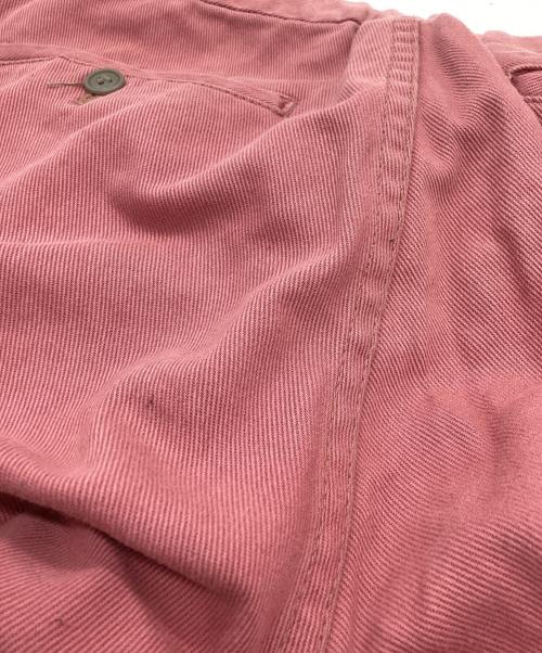 COMME des GARCONS HOMME PLUS（コムデギャルソンオムプリュス）COMME des GARCONS HOMME PLUS (コムデギャルソンオムプリュス) チノパン / PP-10029M / AD1999 ピンク サイズ:Mの古着・服飾アイテム