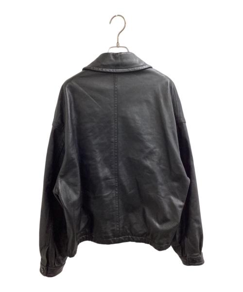 LIDnM（リドム）LIDnM (リドム) LEATHER SHORT BLOUSON　/　im20aw04300-09-02 ブラック サイズ:Mの古着・服飾アイテム