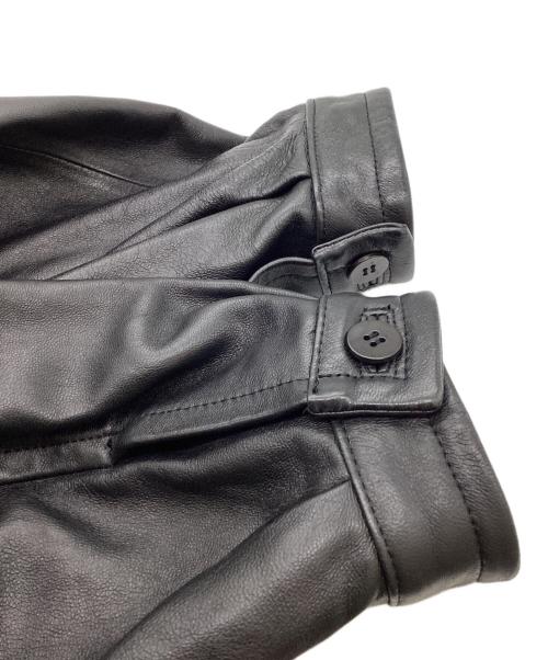 LIDnM（リドム）LIDnM (リドム) LEATHER SHORT BLOUSON　/　im20aw04300-09-02 ブラック サイズ:Mの古着・服飾アイテム