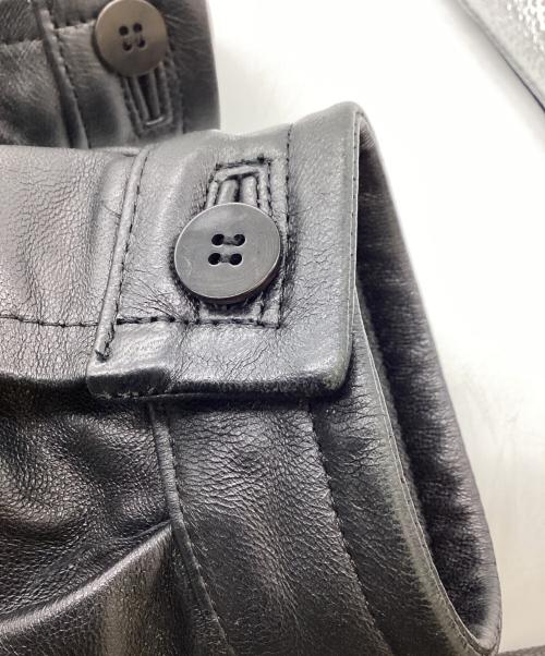 LIDnM（リドム）LIDnM (リドム) LEATHER SHORT BLOUSON　/　im20aw04300-09-02 ブラック サイズ:Mの古着・服飾アイテム