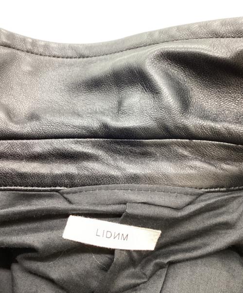 LIDnM（リドム）LIDnM (リドム) LEATHER SHORT BLOUSON　/　im20aw04300-09-02 ブラック サイズ:Mの古着・服飾アイテム
