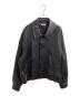 LIDnM（リドム）の古着「LEATHER SHORT BLOUSON　/　im20aw04300-09-02」｜ブラック