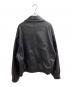 LIDnM (リドム) LEATHER SHORT BLOUSON　/　im20aw04300-09-02 ブラック サイズ:M：8000円