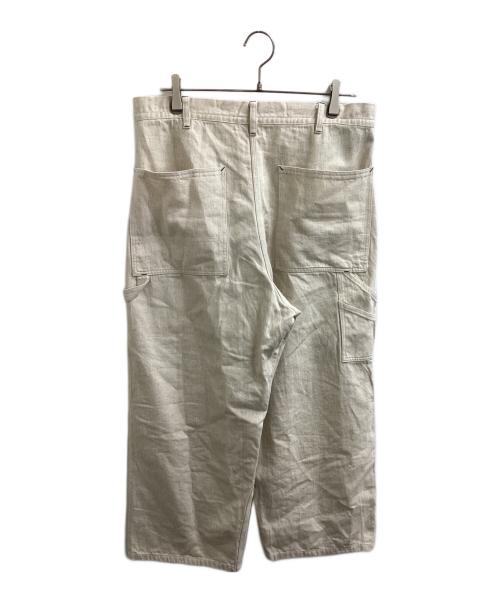 SOWBOW（ソウボウ）SOWBOW (ソウボウ) DOUBLE KNEE PAINTER PANTS アイボリー サイズ:3の古着・服飾アイテム