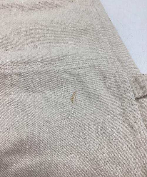 SOWBOW（ソウボウ）SOWBOW (ソウボウ) DOUBLE KNEE PAINTER PANTS アイボリー サイズ:3の古着・服飾アイテム