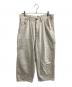 SOWBOW（ソウボウ）の古着「DOUBLE KNEE PAINTER PANTS」｜アイボリー
