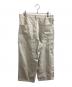 SOWBOW (ソウボウ) DOUBLE KNEE PAINTER PANTS アイボリー サイズ:3：13000円