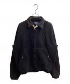 RALPH LAURENラルフローレン）の古着「フリーススイングトップ」｜ブラック