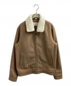 FARAHファーラー）の古着「Otley Wool Jacket / 襟ボアウールジャケット」｜ベージュ