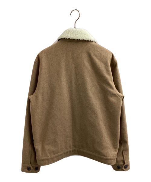 FARAH（ファーラー）FARAH (ファーラー) Otley Wool Jacket / 襟ボアウールジャケット ベージュ サイズ:Sの古着・服飾アイテム
