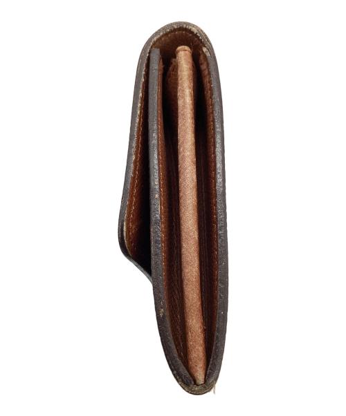 LOUIS VUITTON（ルイ ヴィトン）LOUIS VUITTON (ルイ ヴィトン) ポシェット・ポルトモネ クレディ / 長財布 / 	M61725 ブラウンの古着・服飾アイテム