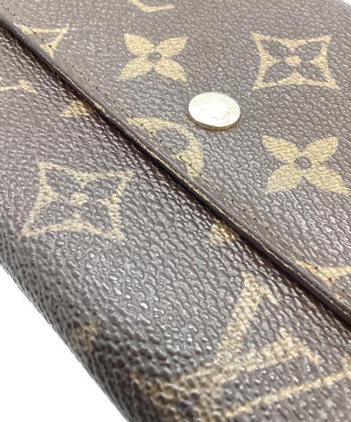 LOUIS VUITTON（ルイ ヴィトン）LOUIS VUITTON (ルイ ヴィトン) ポシェット・ポルトモネ クレディ / 長財布 / 	M61725 ブラウンの古着・服飾アイテム