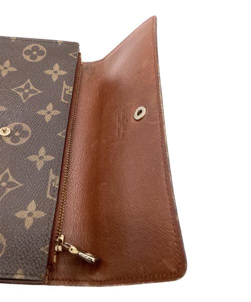 LOUIS VUITTON（ルイ ヴィトン）LOUIS VUITTON (ルイ ヴィトン) ポシェット・ポルトモネ クレディ / 長財布 / 	M61725 ブラウンの古着・服飾アイテム