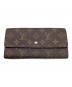 LOUIS VUITTON（ルイ ヴィトン）の古着「ポシェット・ポルトモネ クレディ / 長財布 / 	M61725」｜ブラウン
