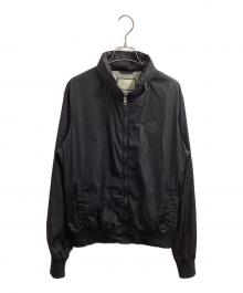 GUCCI（グッチ）の古着「パッチ スタンドカラーナイロンジャケット / 439368 Z9687」｜ブラック