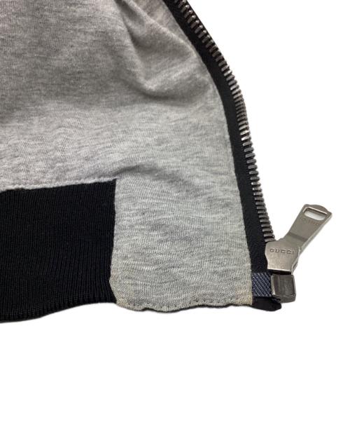 GUCCI（グッチ）GUCCI (グッチ) パッチ スタンドカラーナイロンジャケット / 439368 Z9687 ブラック サイズ:46の古着・服飾アイテム